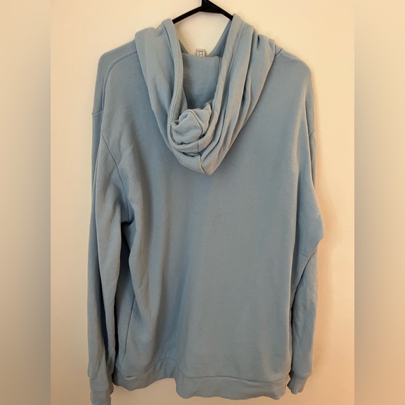 Adidas hoodie | size L | light blue - Picture 2 of 4